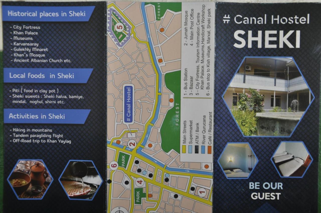 Canal Hostel Şǝki Extérieur photo